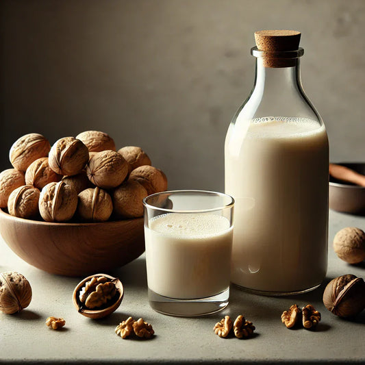 Lait de noix maison, onctueux et nourrissant