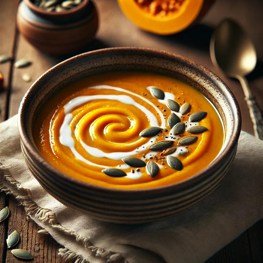 Velouté de potiron maison, onctueux et réconfortant