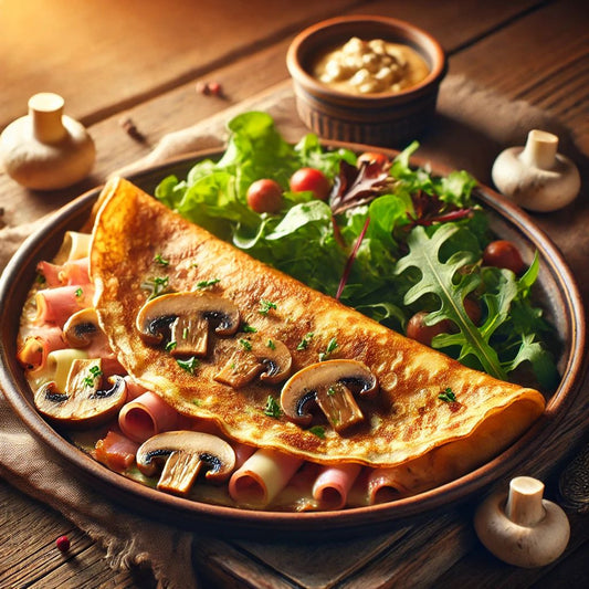 Crêpes salées maison, à garnir à l’infini