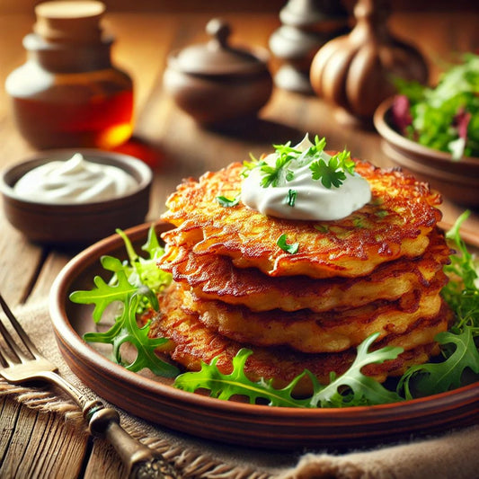 Galettes de pommes de terre croustillantes faites maison