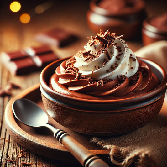Mousse au chocolat onctueuse, sans œufs